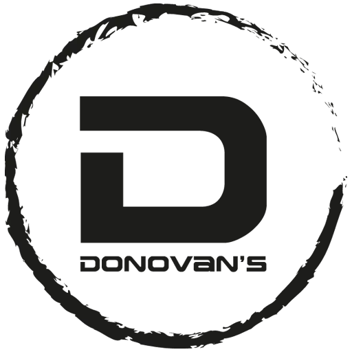 Donovans Logo zwart