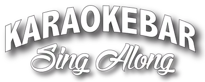 Logo karaoke bar sing along